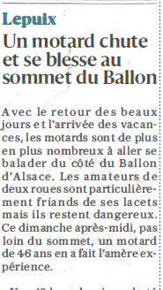 Motard ballon